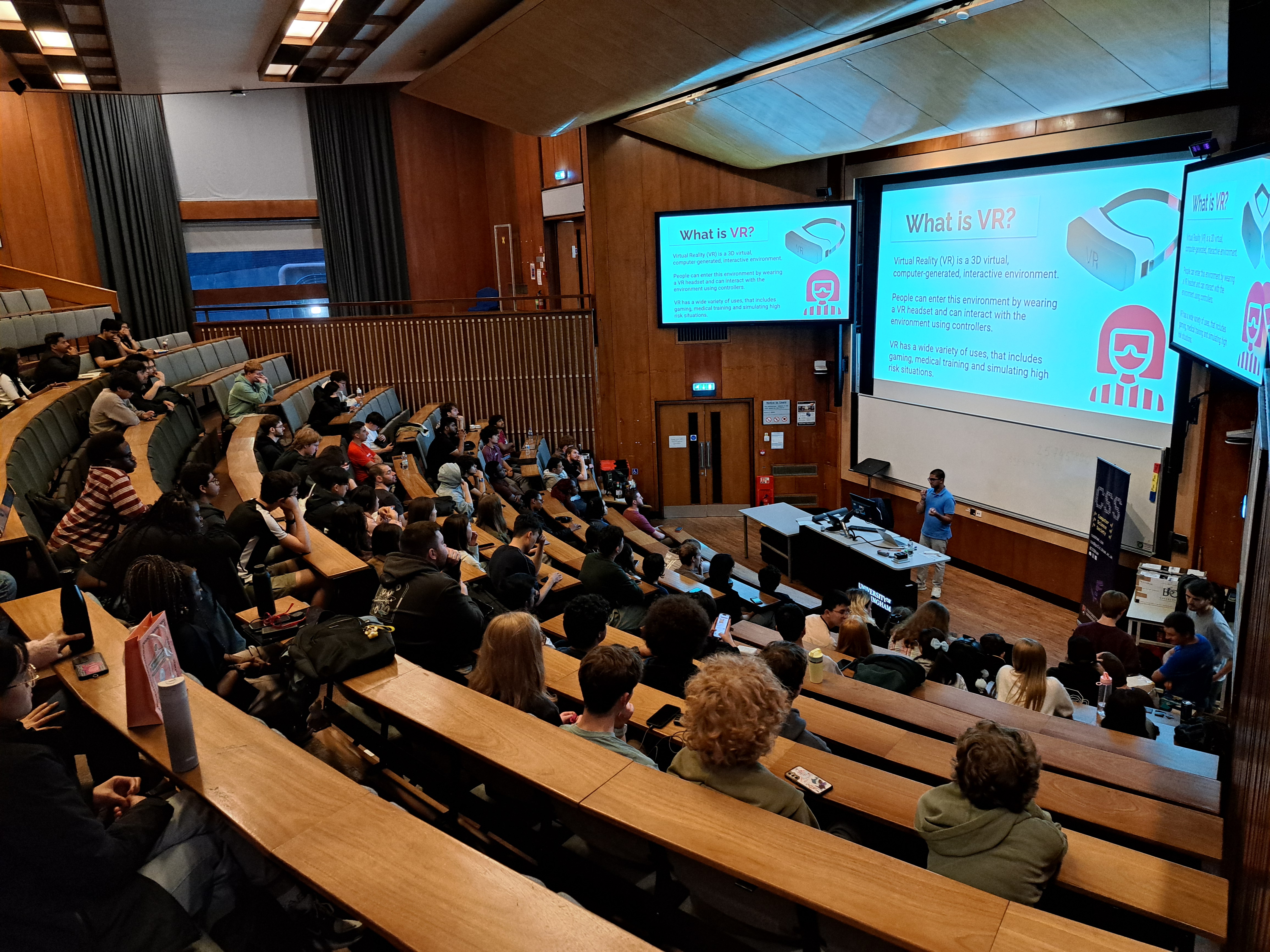 UBVR at Societies Night